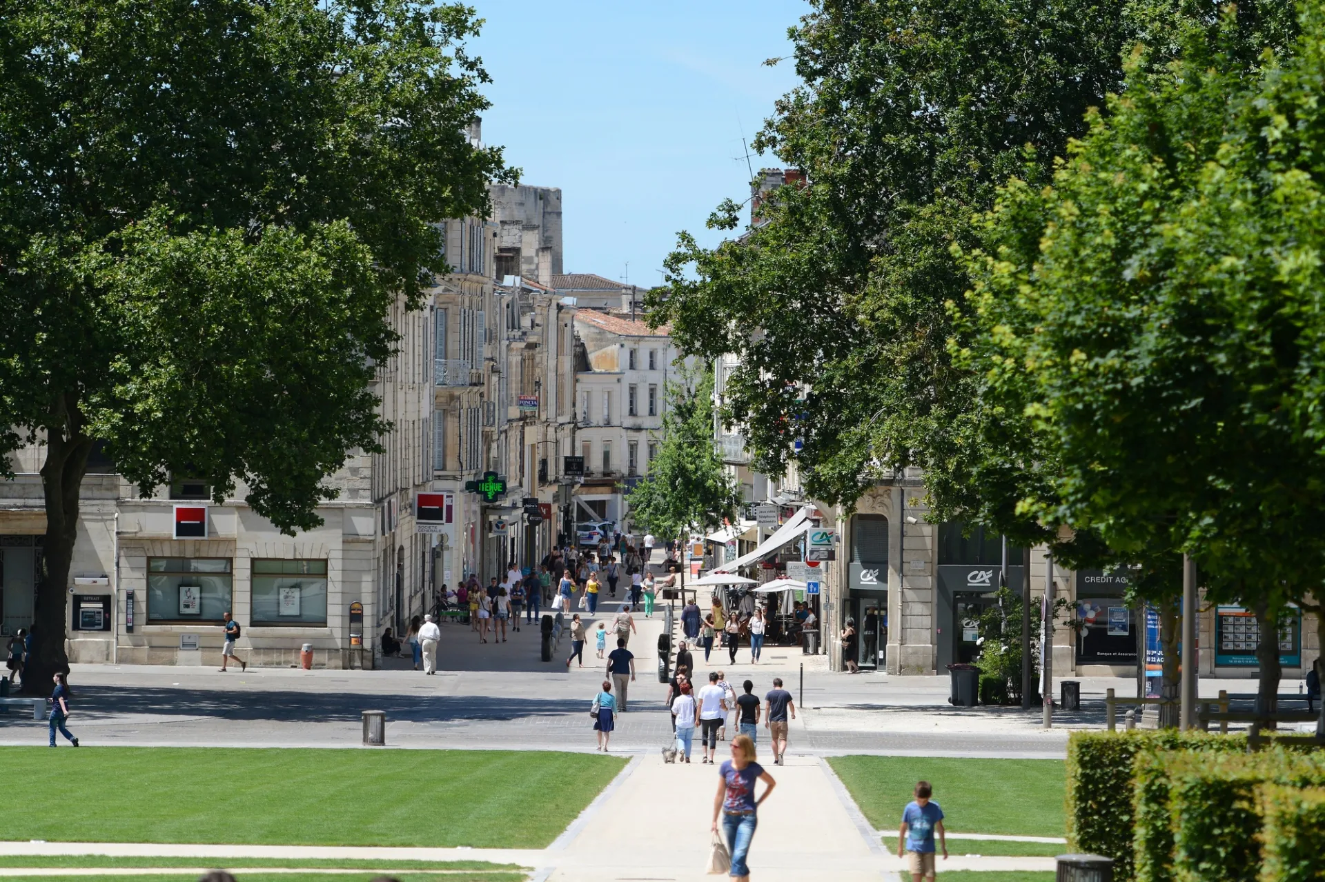 vue-rue-ricard-centre-ville-niort-marais-poitevin