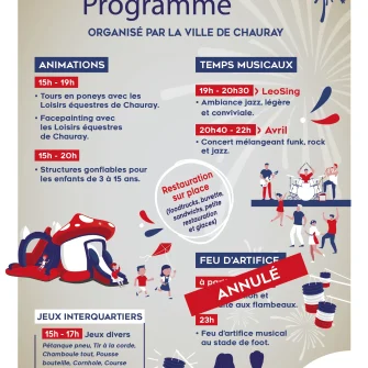 La ville en fête à Chauray