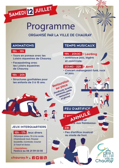La ville en fête à Chauray