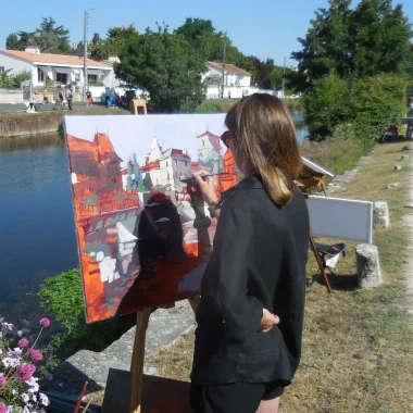 festival-international-de-peinture-a-magne-niort-marais-poitevin